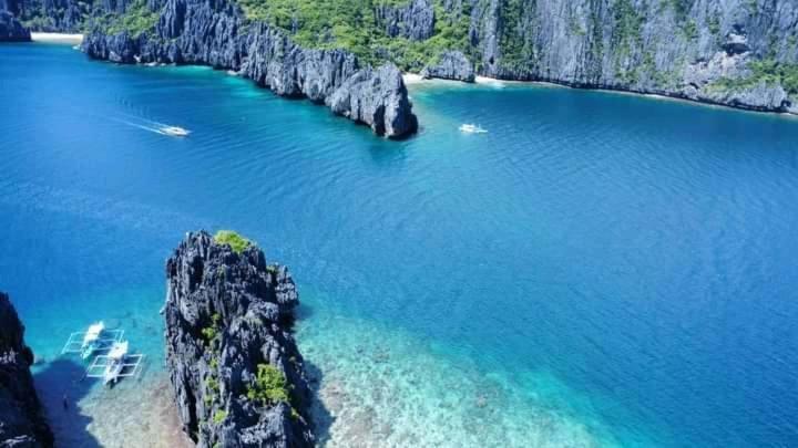 Bucana Kamp Payapa Beachfront El Nido Exterior foto