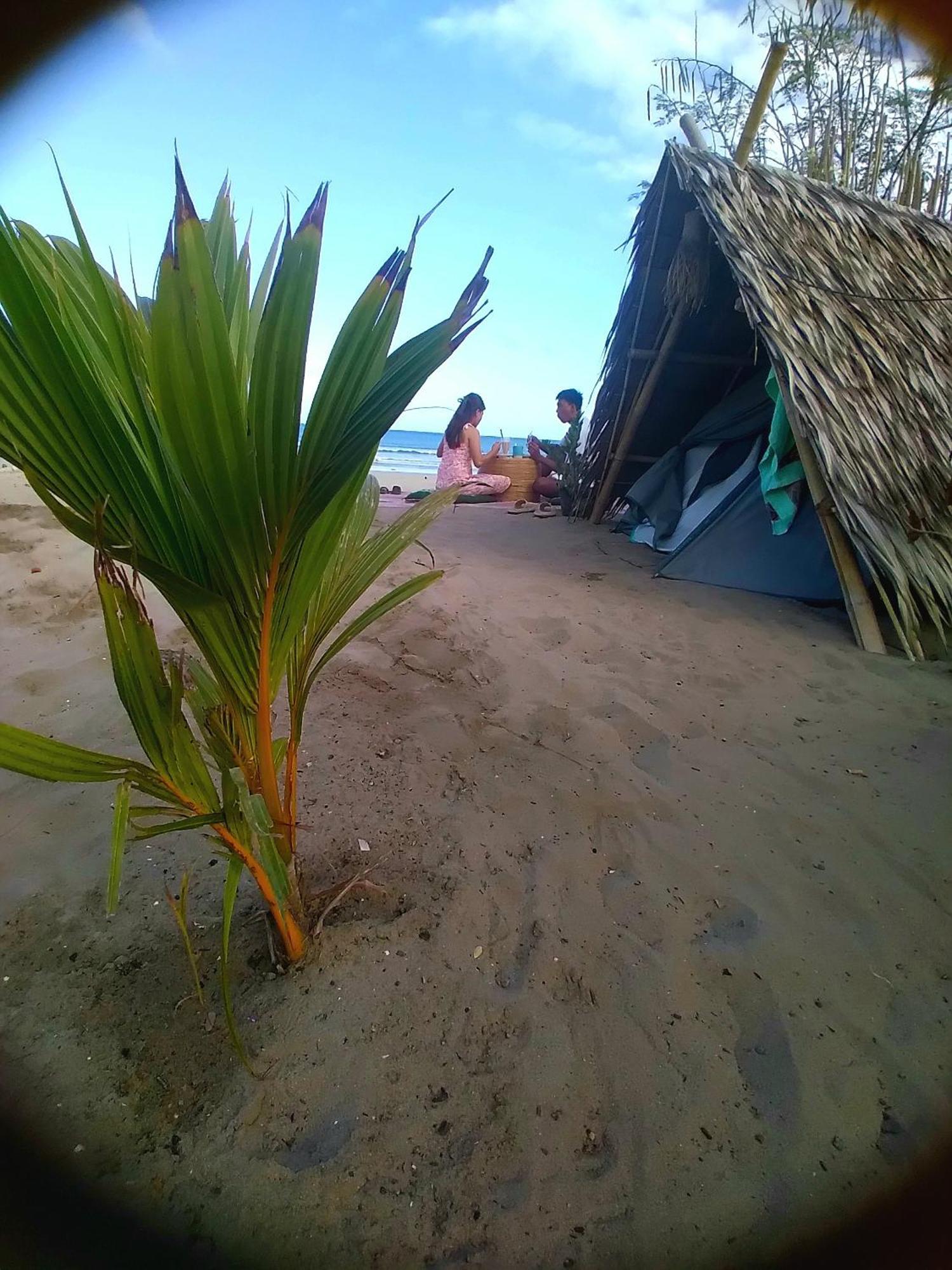 Bucana Kamp Payapa Beachfront El Nido Exterior foto